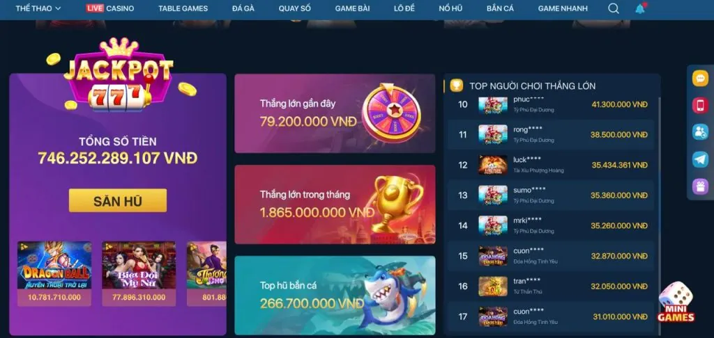 Cập nhật các game cá cược thể thao và sòng bạc mới nhất